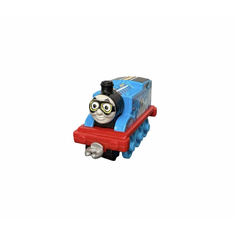 Thomas & Friends Racing Thomas W/ Glasses Diecast Train Take-n-Play Train